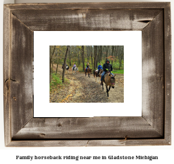 family horseback riding near me in Gladstone, Michigan